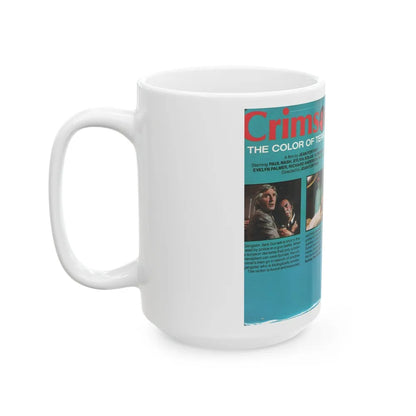 CRIMSON (VHS COVER) - White Coffee Mug-Go Mug Yourself