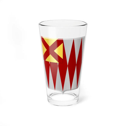 Crisnee wapen (Belgium) (Coat of Arms) Pint Glass 16oz 16oz - Go Mug Yourself