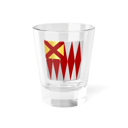 Crisnee wapen (Belgium) (Coat of Arms) Shot Glass 1.5oz 1.5oz - Go Mug Yourself