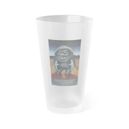 CRITTERS 1986 Movie Poster - Frosted Pint Glass 16oz 16oz Frosted - Go Mug Yourself