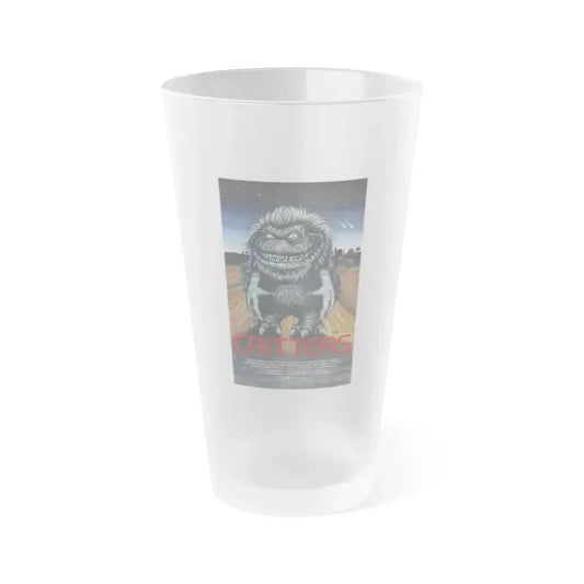 CRITTERS 1986 Movie Poster - Frosted Pint Glass 16oz 16oz Frosted - Go Mug Yourself