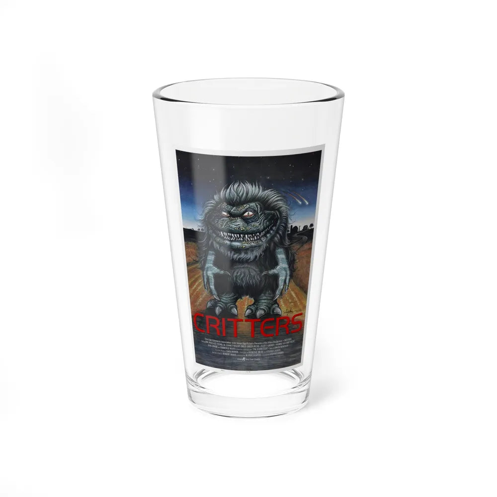 CRITTERS 1986 Movie Poster - Pint Glass 16oz-16oz-Go Mug Yourself