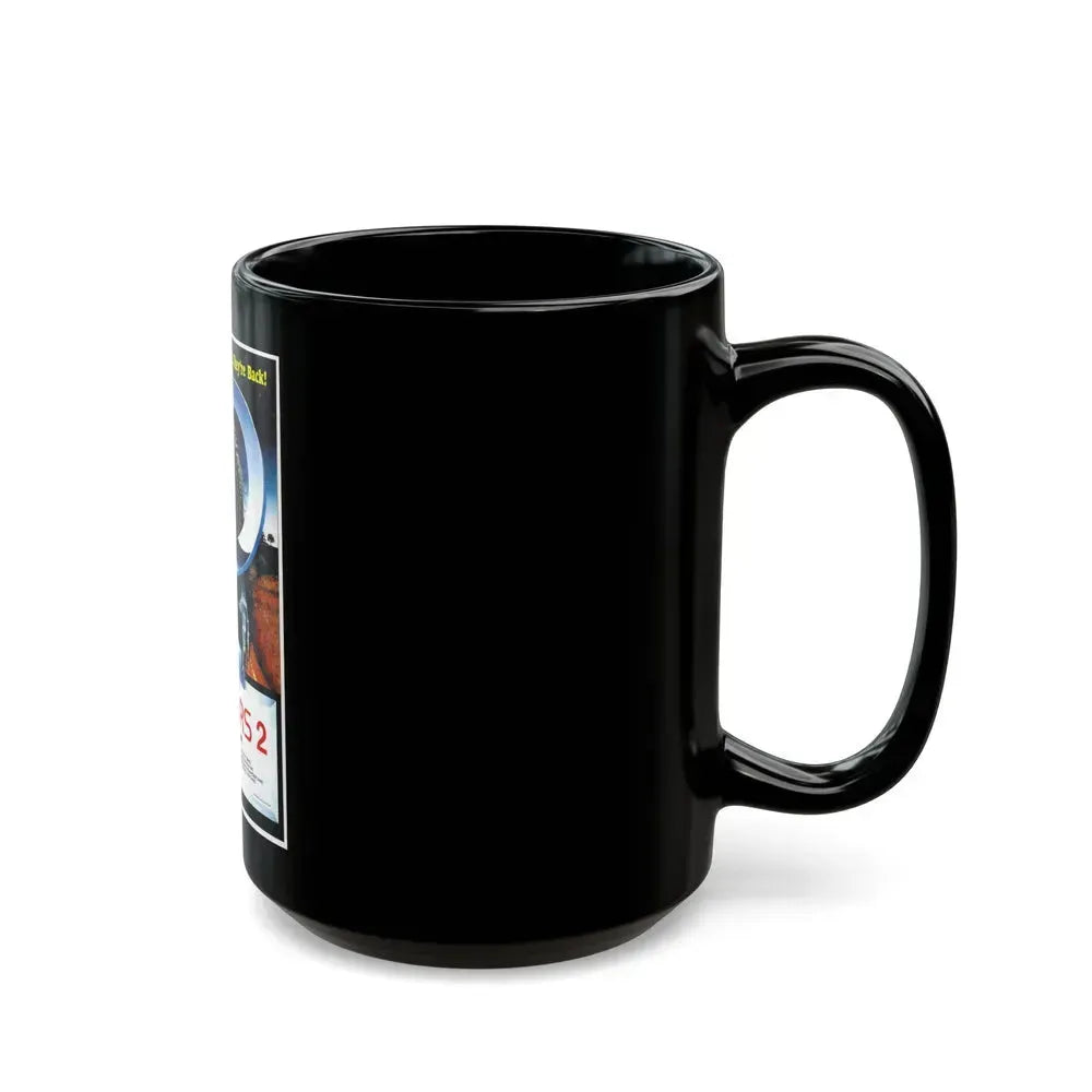 CRITTERS 2 THE MAIN COURSE 1988 Movie Poster - Black Coffee Mug - Go Mug Yourself
