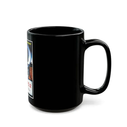 CRITTERS 2 THE MAIN COURSE 1988 Movie Poster - Black Coffee Mug - Go Mug Yourself