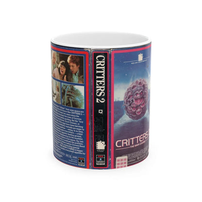 CRITTERS 2 (VHS COVER) - White Coffee Mug-11oz-Go Mug Yourself