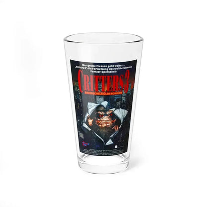 CRITTERS 3 (GERMAN) 1991 Movie Poster - Pint Glass 16oz 16oz - Go Mug Yourself