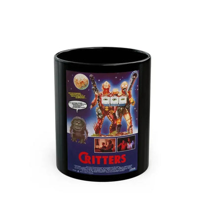 CRITTERS (SPANISH) 1986 Movie Poster - Black Coffee Mug 11oz - Go Mug Yourself