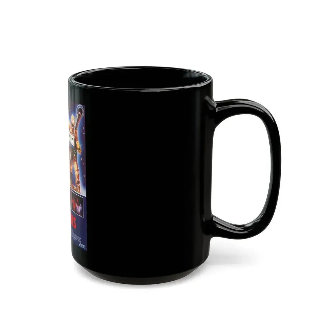 CRITTERS (SPANISH) 1986 Movie Poster - Black Coffee Mug - Go Mug Yourself