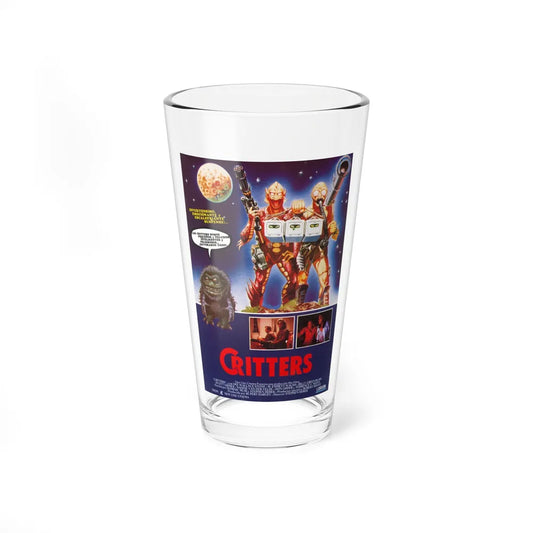 CRITTERS (SPANISH) 1986 Movie Poster - Pint Glass 16oz-16oz-Go Mug Yourself