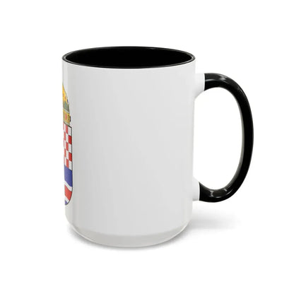 Croatia Country History (with crown) (1868-1918) - Accent Coffee Mug - Go Mug Yourself