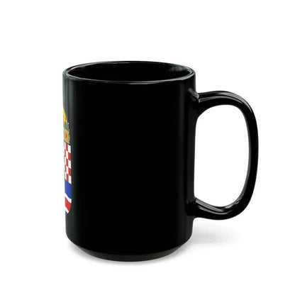 Croatia Country History (with crown) (1868-1918) - Black Coffee Mug - Go Mug Yourself