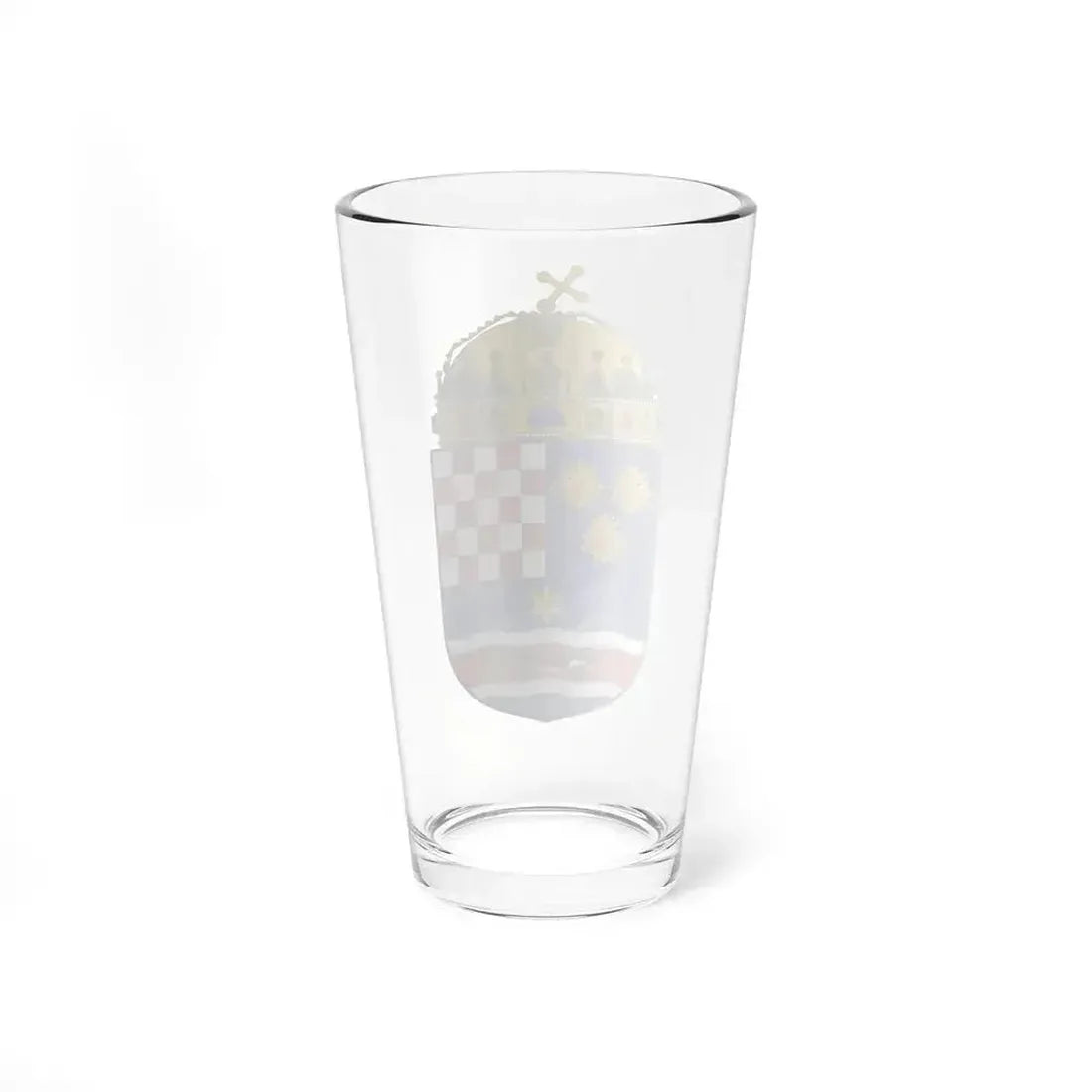 Croatia Country History (with crown) (1868-1918) - Pint Glass 16oz - Go Mug Yourself