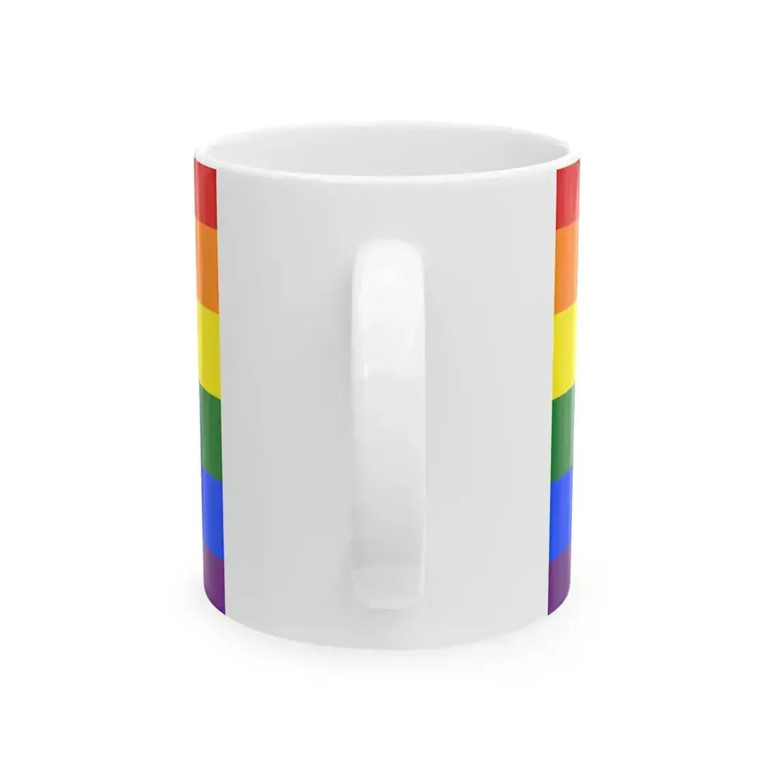 Croatia Gay flag (Croatia) White Coffee Mug - Go Mug Yourself