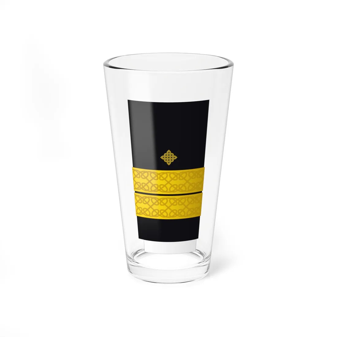 Croatia Navy OF 10 (Croatia) (Military Rank) Pint Glass 16oz 16oz - Go Mug Yourself