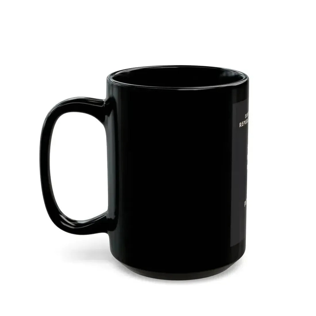 Croatia Passport - Black Coffee Mug - Go Mug Yourself