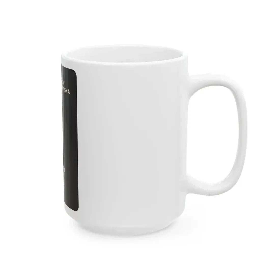 Croatia Passport - White Coffee Mug - Go Mug Yourself
