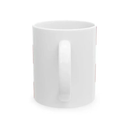 Croatian Chequy Flag (Croatia) White Coffee Mug - Go Mug Yourself