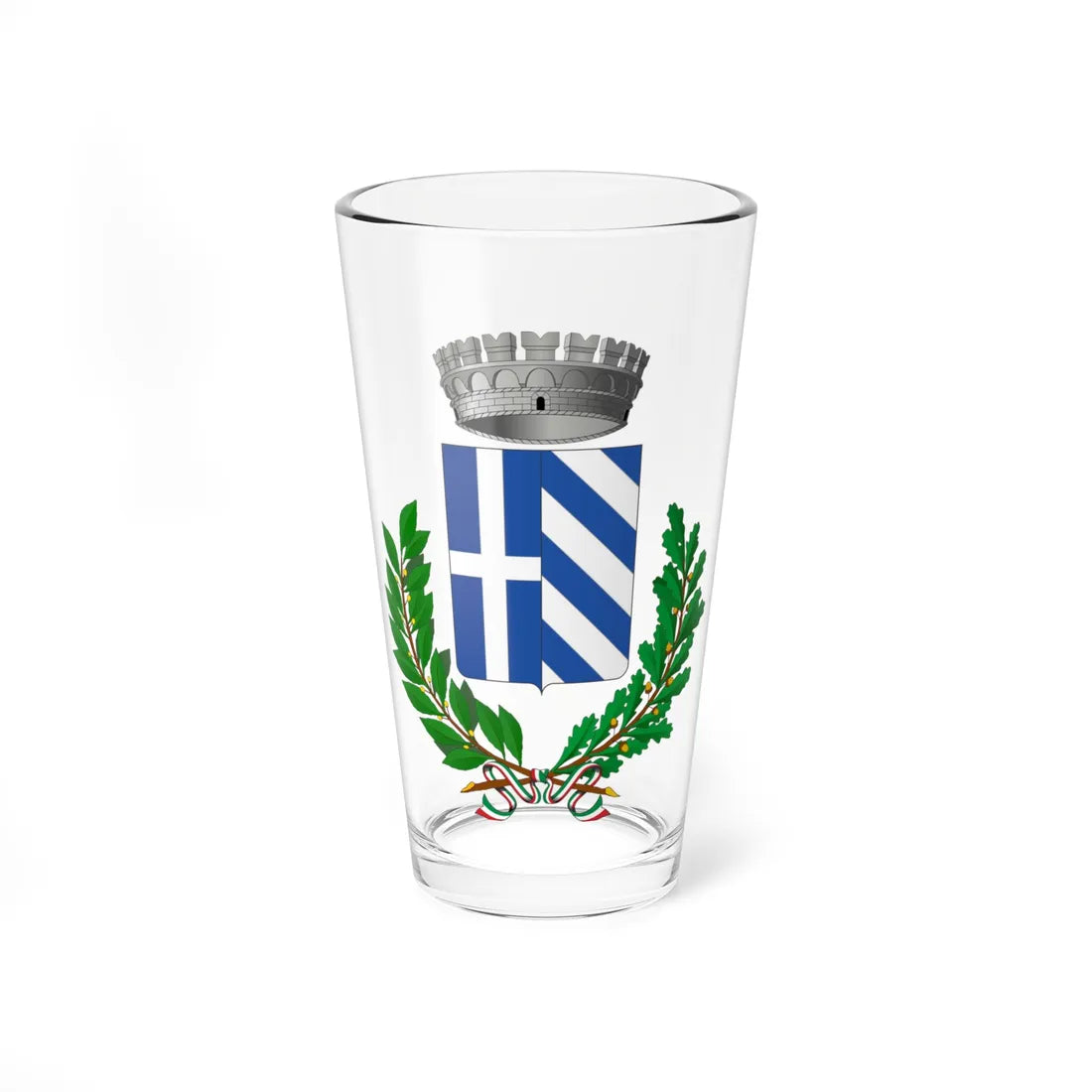 Crocefieschi-Stemma (Italy) (Coat of Arms) Pint Glass 16oz 16oz - Go Mug Yourself
