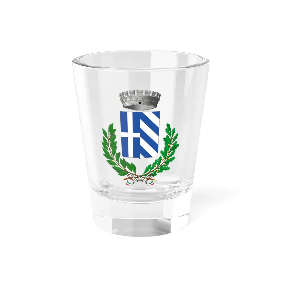 Crocefieschi-Stemma (Italy) (Coat of Arms) Shot Glass 1.5oz 1.5oz - Go Mug Yourself