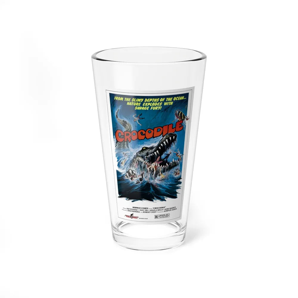 CROCODILE (CHORAKHE) 1979 Movie Poster - Pint Glass 16oz-16oz-Go Mug Yourself