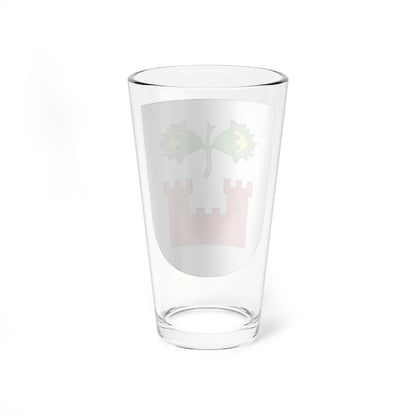 Croglio-coat of arms (Switzerland) (Coat of Arms) Pint Glass 16oz - Go Mug Yourself