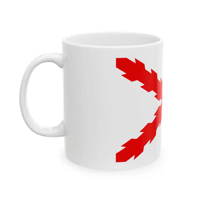 Croix de Bourgogne - saint Andrieu (Belgium) White Coffee Mug - Go Mug Yourself