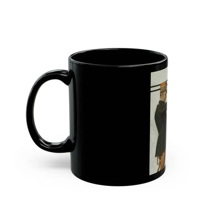 Croix de Guerre, The Saturday Evening Post, June 29, 1918 - Black Coffee Mug - Go Mug Yourself