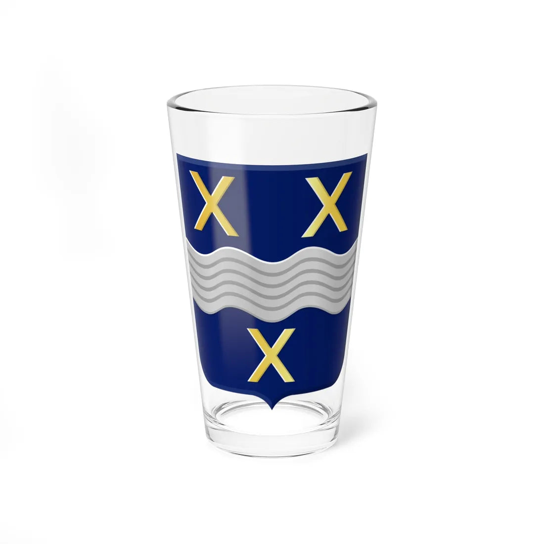 Cromstrijen heerlijkheidswapen (Netherlands) (Coat of Arms) Pint Glass 16oz 16oz - Go Mug Yourself