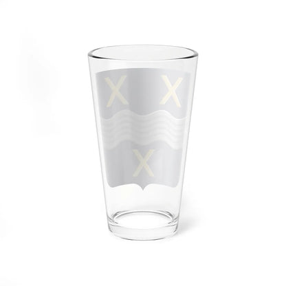 Cromstrijen heerlijkheidswapen (Netherlands) (Coat of Arms) Pint Glass 16oz - Go Mug Yourself