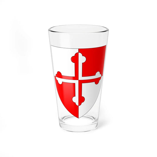 CroslandArms (England) (Coat of Arms) Pint Glass 16oz 16oz - Go Mug Yourself