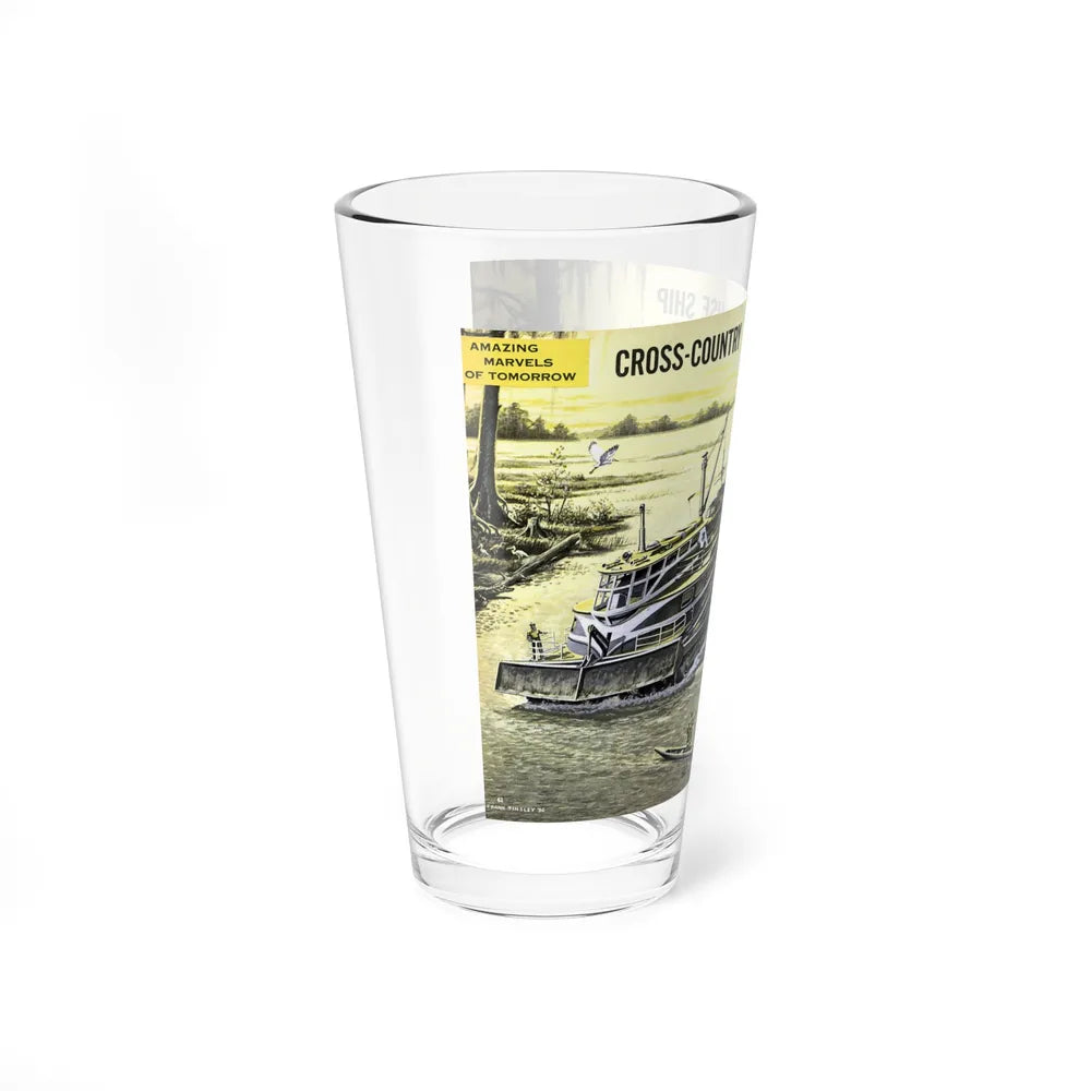 Cross-Country Cruise Ship, 1956 - Pint Glass 16oz-Go Mug Yourself