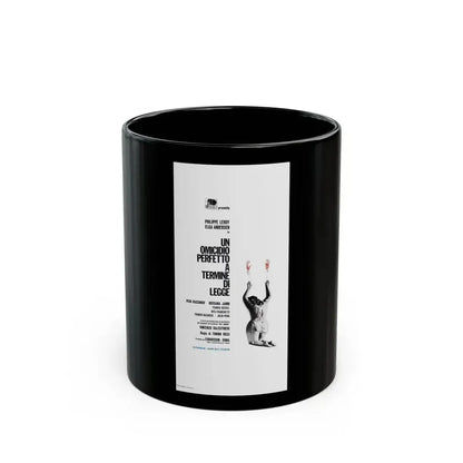 CROSS CURRENT 1971 Movie Poster - Black Coffee Mug 11oz - Go Mug Yourself