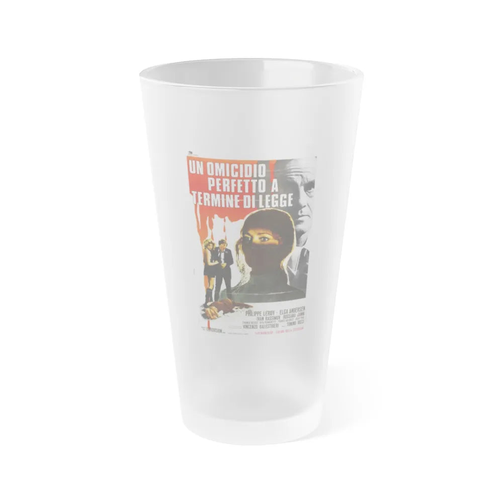 CROSS CURRENT (2) 1971 Movie Poster - Frosted Pint Glass 16oz-16oz-Frosted-Go Mug Yourself