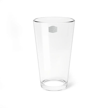 Cross Island Pkwy Shield transparent bg (New York) (Road Sign) Pint Glass 16oz - Go Mug Yourself