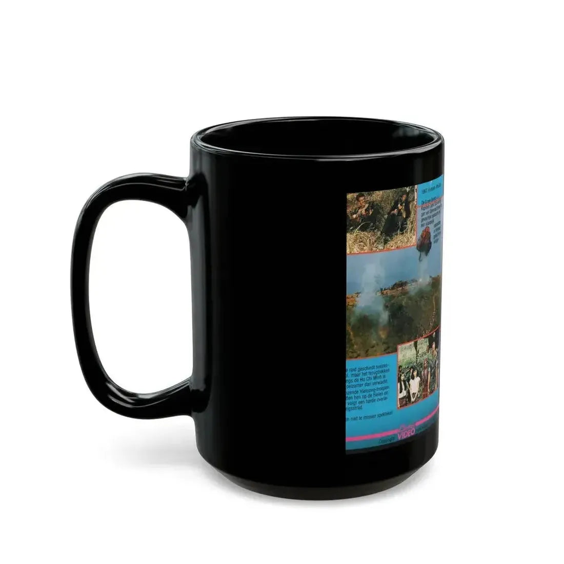 CROSSBONE TERRITORY (VHS COVER) - Black Coffee Mug - Go Mug Yourself