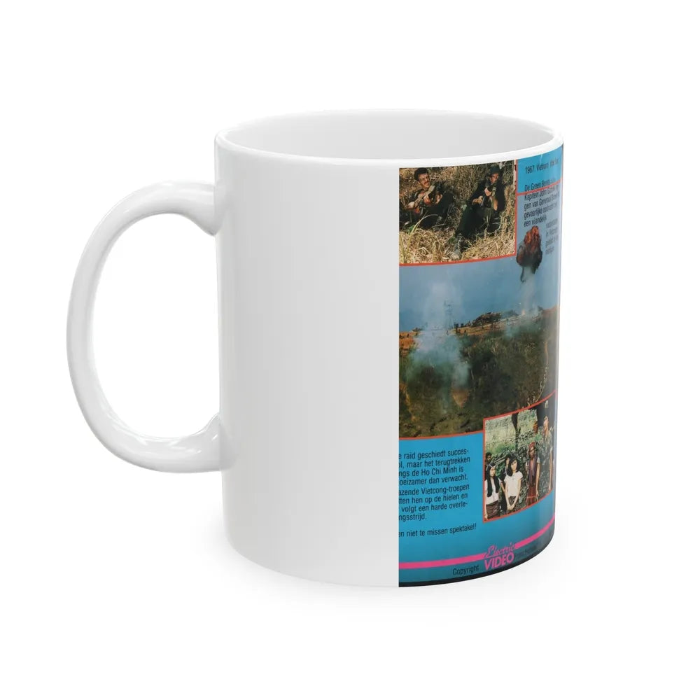 CROSSBONE TERRITORY (VHS COVER) - White Coffee Mug-Go Mug Yourself