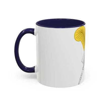 Crossed Feather Badge of Henry VI - Accent Coffee Mug - Go Mug Yourself