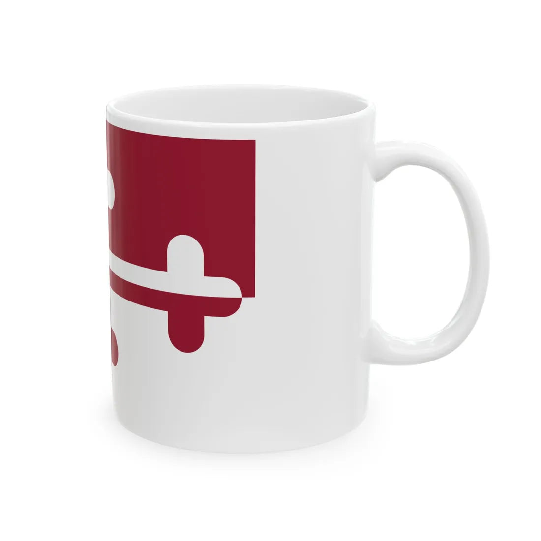 Crossland Banner (United States) White Coffee Mug - Go Mug Yourself
