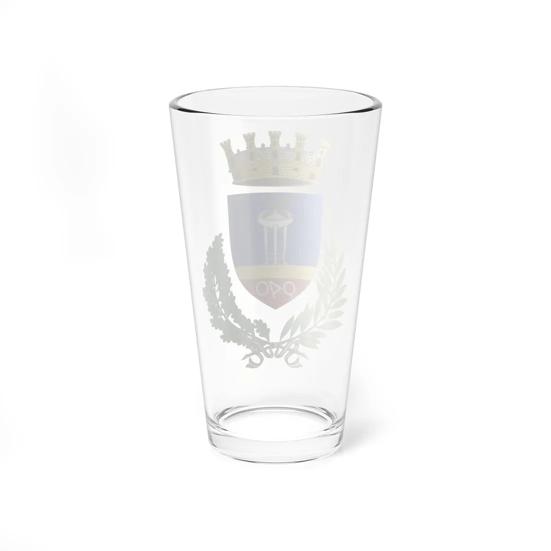 Crotone-Stemma (Italy) (Coat of Arms) Pint Glass 16oz - Go Mug Yourself