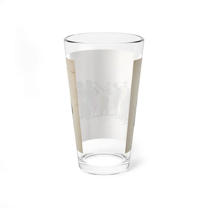 Crowd Scene Illustration (1932) - Pint Glass 16oz-Go Mug Yourself