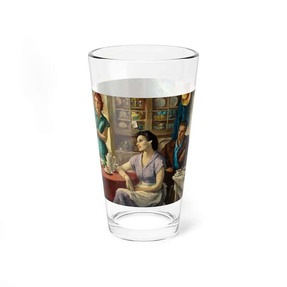 Crowfoot for Luck, Saturday Evening Post illustration - Pint Glass 16oz-Go Mug Yourself