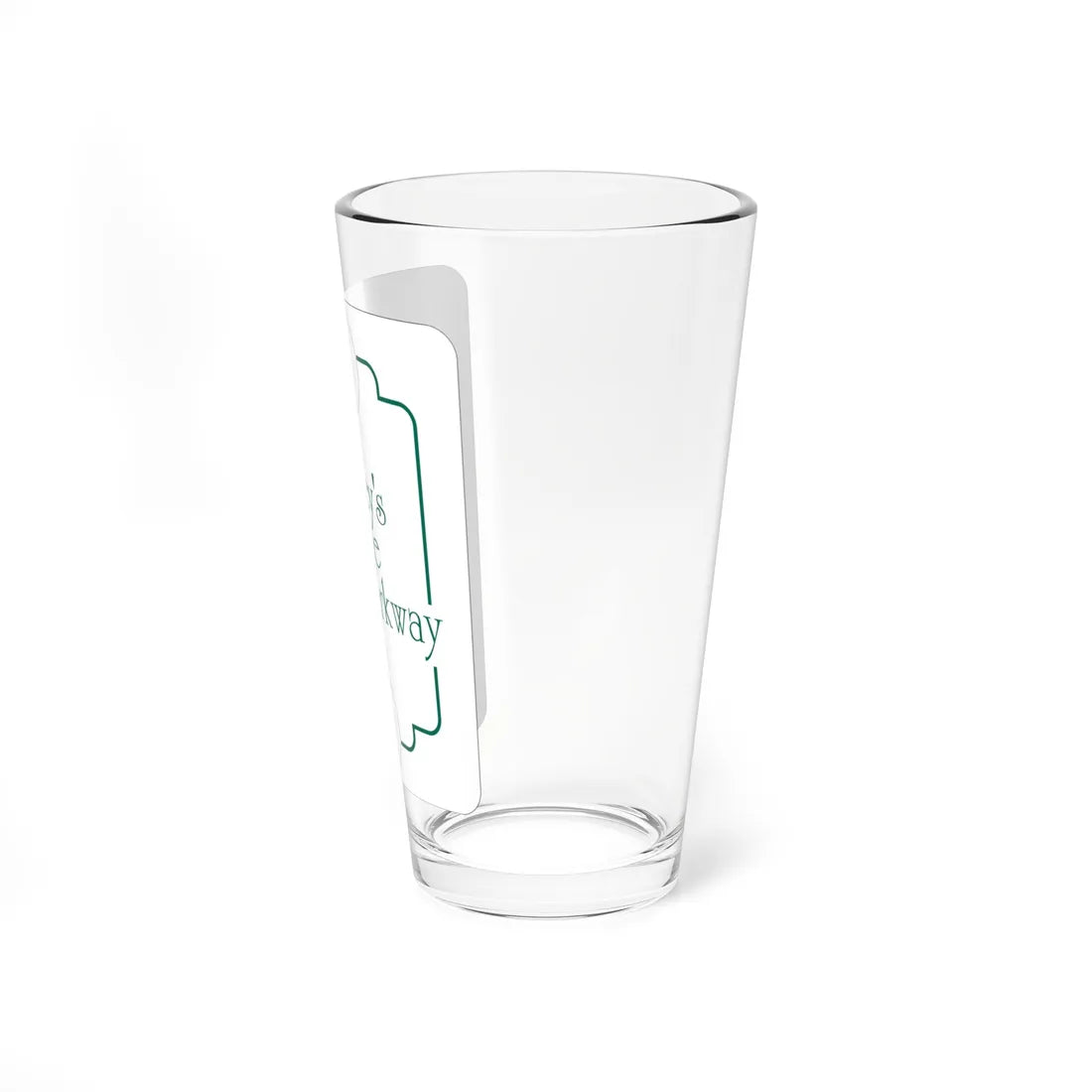 Crowleys Ridge Parkway generic (Arkansas) (Road Sign) Pint Glass 16oz - Go Mug Yourself