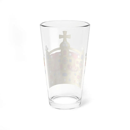 Crown of Bolesław I the Brave (Poland) (Coat of Arms) Pint Glass 16oz - Go Mug Yourself