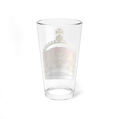 Crown of George Prince of Wales (United Kingdom) (Coat of Arms) Pint Glass 16oz - Go Mug Yourself