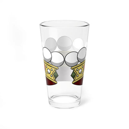 Crown of italian count corona normale (Italy) (Coat of Arms) Pint Glass 16oz - Go Mug Yourself
