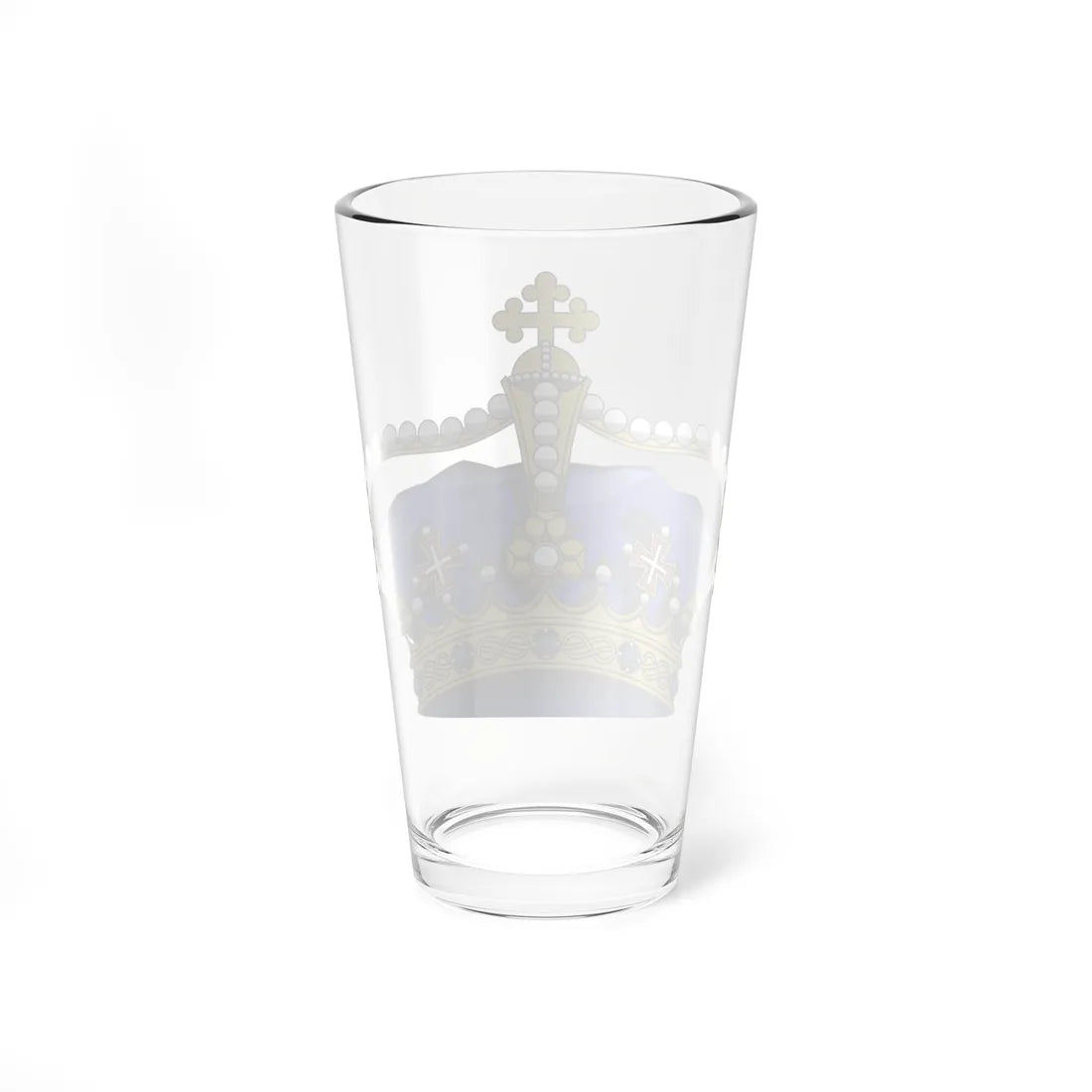Crown of Italian hereditary prince (Italy) (Coat of Arms) Pint Glass 16oz - Go Mug Yourself