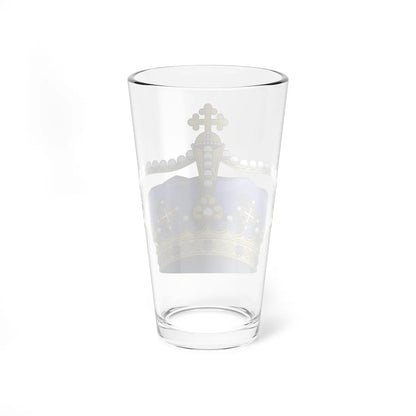 Crown of Italian hereditary prince (Italy) (Coat of Arms) Pint Glass 16oz - Go Mug Yourself