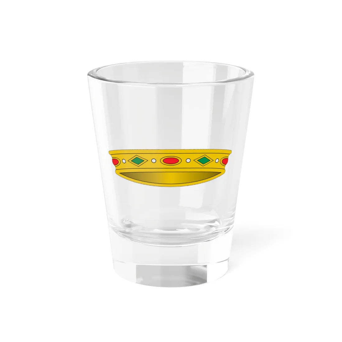 Crown of Italian patrician (Italy) (Coat of Arms) Shot Glass 1.5oz 1.5oz - Go Mug Yourself