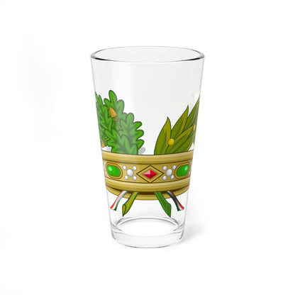 Crown of Italian Province (Italy) (Coat of Arms) Pint Glass 16oz 16oz - Go Mug Yourself