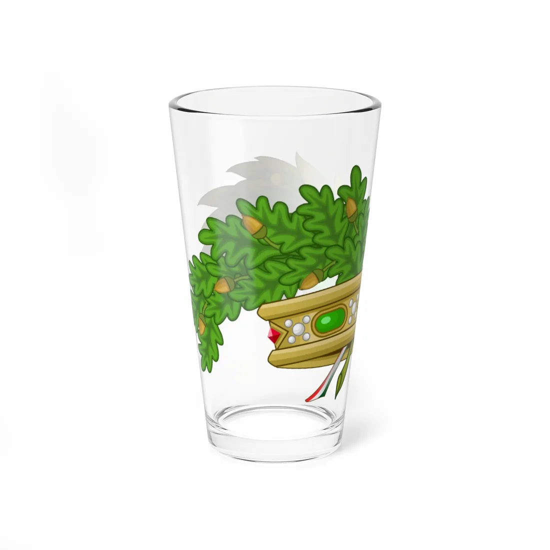 Crown of Italian Province (Italy) (Coat of Arms) Pint Glass 16oz - Go Mug Yourself